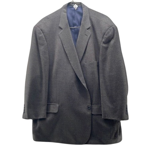 Pronto Uomo‎ Wool Silk Sports Coat Gray 56R